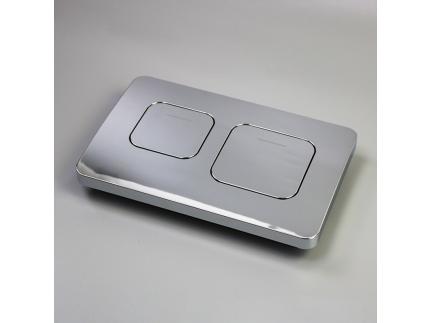 Concealed Toilet Dual Flush Button double Push Plate for Concealed Cistern